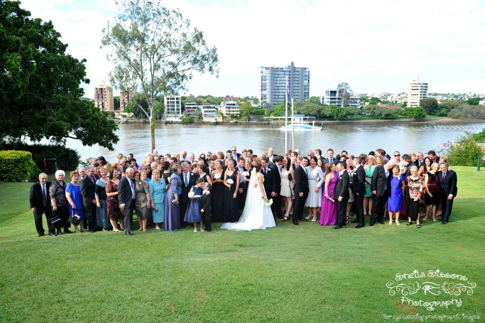 Wedding with Brisbane Celebrant Jamie Eastgate at Shafston House by Sheila Sissons Photography