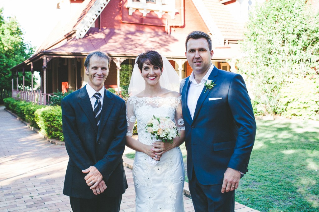 Shafston House Wedding with Brisbane City Celebrant Jamie Eastgate. Image by Sarah Fountain Photography