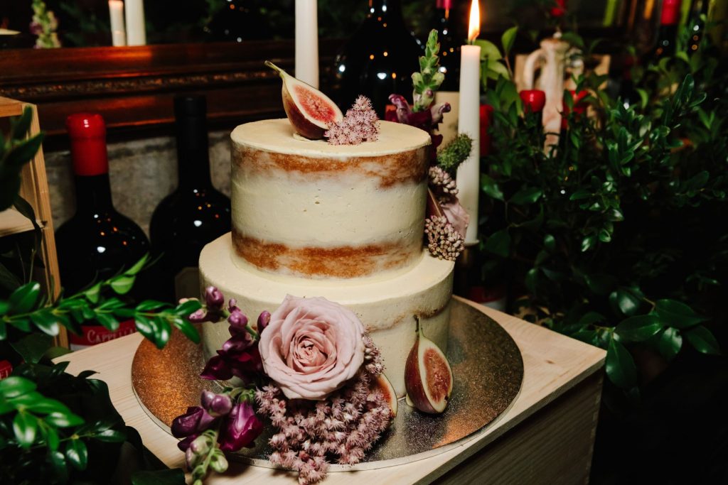 wedding cake Enoteca restaurant