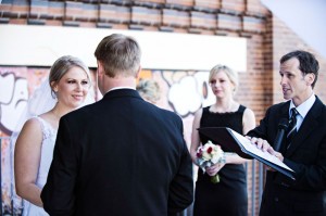 Brisbane Powerhouse wedding on Riverbend Tce with Jamie Eastgate, Brisbane City Celebrants