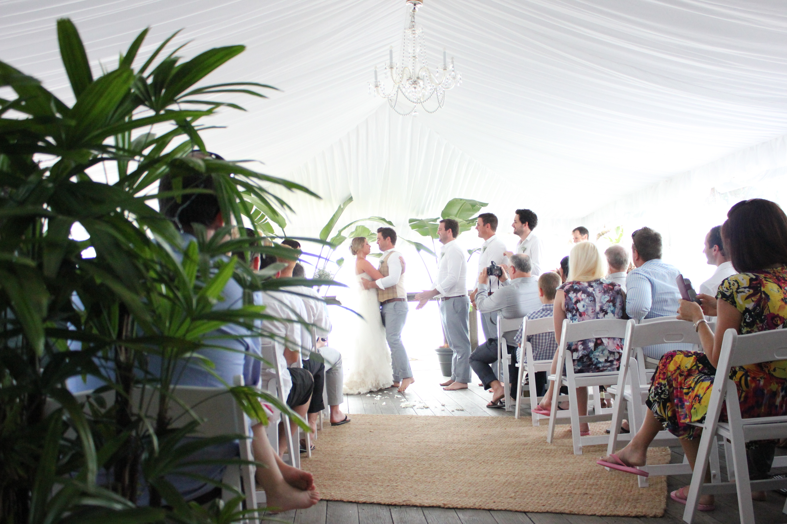 Byron Bay Surf Club Wedding Ceremony With Celebrant Jamie Eastgate