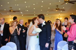 Bride and Groom bubble shower at Shafston House by Sheila Sissons Photography