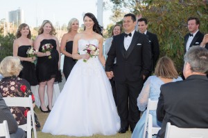 Stamford Plaza Brisbane Wedding with Celebrant Ciara Hodge. Images: Diana Wakeham Photography