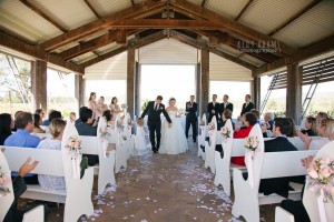 Sirromet Winery Wedding with Brisbane Celebrant Jamie Eastgate. Image: Kelly Adams Photography