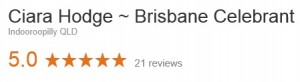 Ciara recommended Celebrant Brisbane